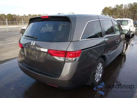 2015 Honda Odyssey Ex-L z USA, uszkodzony, nr VIN 5FNRL5H69FB056873